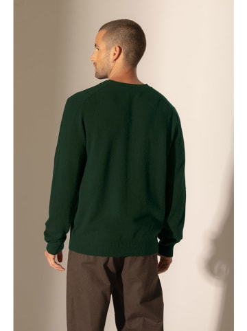 Perfect Cashmere Kaschmir-Cardigan "Errol" in Dunkelgrün