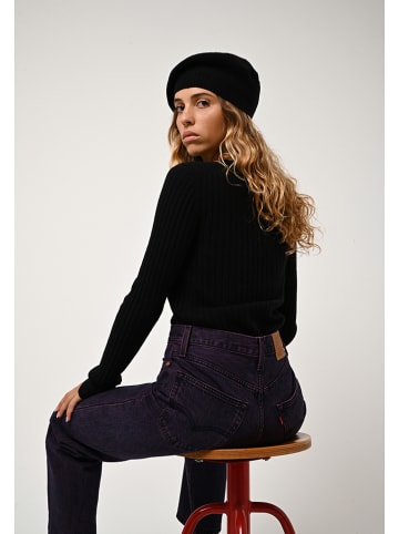 AUTHENTIC CASHMERE Kaschmir-Pullover "Bella" in Schwarz