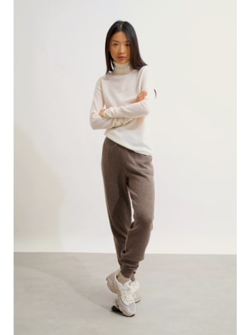 AUTHENTIC CASHMERE Kasjmieren coltrui "Bise" crème