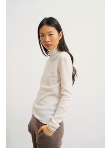 AUTHENTIC CASHMERE Kasjmieren coltrui "Bise" crème