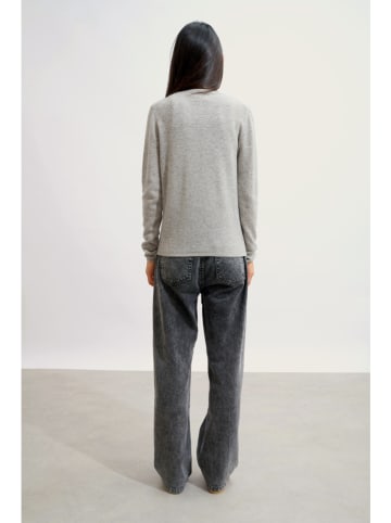 AUTHENTIC CASHMERE Kaschmir-Rollkragenpullover "Bise" in Grau