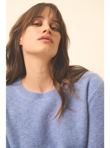 Just Cashmere Kaschmir-Pullover "Cetan" in Hellblau