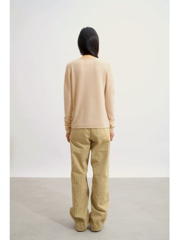 AUTHENTIC CASHMERE Kasjmieren vest "Chalais" crème