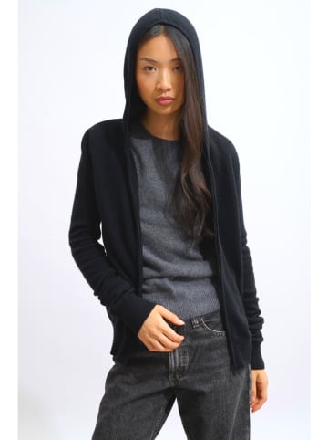 AUTHENTIC CASHMERE Kasjmieren vest "Colombis" zwart