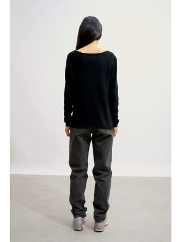 AUTHENTIC CASHMERE Kasjmieren trui "Criou" zwart