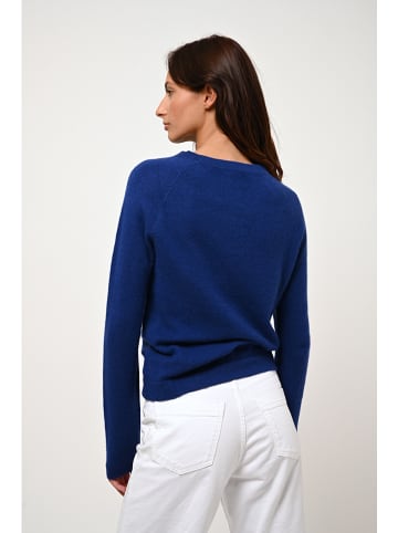 AUTHENTIC CASHMERE Kaschmir-Pullover "Ecrin" in Dunkelblau