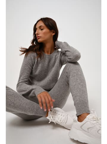 AUTHENTIC CASHMERE Kasjmieren trui "Etret" grijs