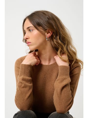 AUTHENTIC CASHMERE Kaschmir-Pullover "Etret" in Camel