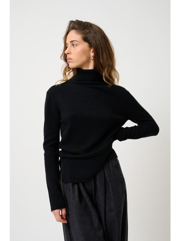 AUTHENTIC CASHMERE Kasjmieren coltrui "Fornet" zwart