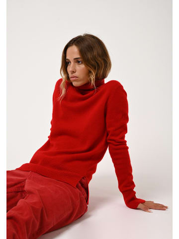 AUTHENTIC CASHMERE Kasjmieren coltrui "Fornet" rood