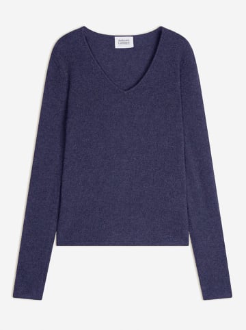 AUTHENTIC CASHMERE Kaschmir-Pullover in Dunkelblau