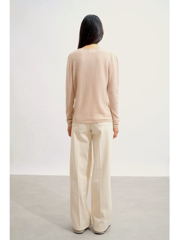 AUTHENTIC CASHMERE Kaschmir-Pullover in Beige