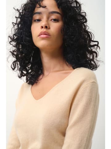 AUTHENTIC CASHMERE Kaszmirowy sweter "Galise" w kolorze beżowym