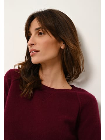 Just Cashmere Kaschmir-Pullover "Helen" in Bordeaux