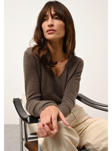 Just Cashmere Kaschmir-Pullover "Joan" in Braun