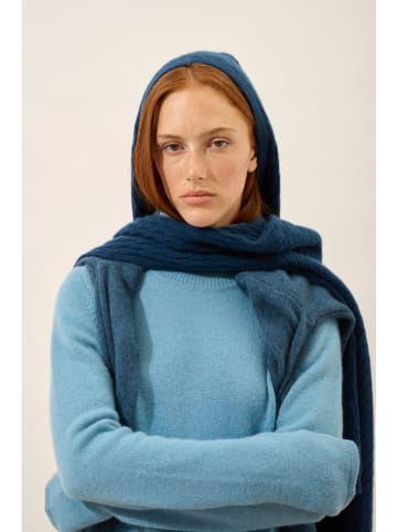 Just Cashmere Kaschmir-Pullover "June" in Hellblau