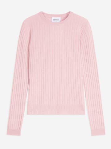 Perfect Cashmere Kasjmieren trui "Kylie" lichtroze