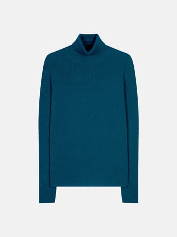 Just Cashmere Kaschmir-Rollkragenpullover "Lanais" in Blau