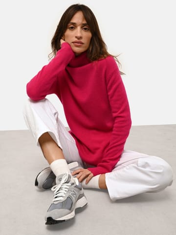 Just Cashmere Kaszmirowy sweter "Lexie" w kolorze różowym