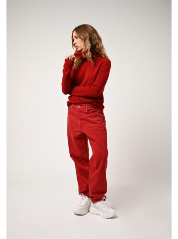 AUTHENTIC CASHMERE Kaschmir-Rollkragenpullover "Linda" in Rot