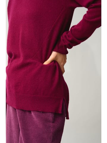 AUTHENTIC CASHMERE Kasjmieren coltrui bordeaux