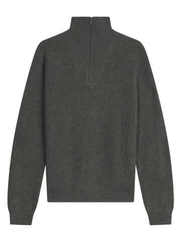 AUTHENTIC CASHMERE Kaszmirowy sweter w kolorze antracytowym