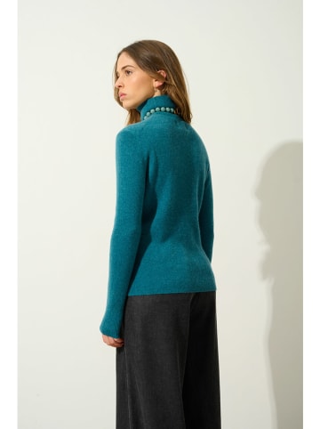 AUTHENTIC CASHMERE Kaschmir-Rollkragenpullover "Suzie" in Blau