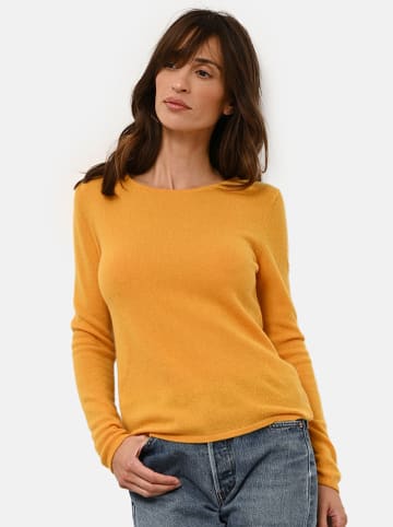 Just Cashmere Kaszmirowy sweter w kolorze pomarańczowym