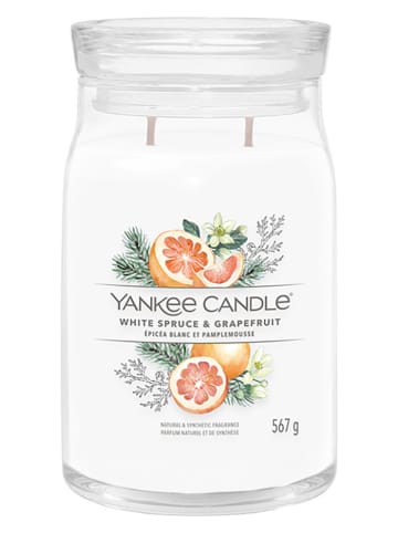 Yankee Candle Duftkerze "White Spruce & Grapefruit" - 567 g