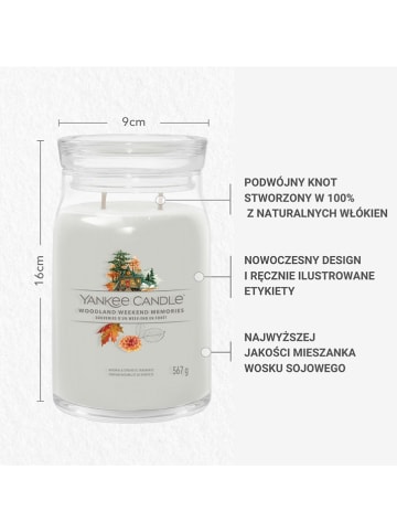 Yankee Candle Świeca zapachowa "Woodland Weekend Memories" - 567 g
