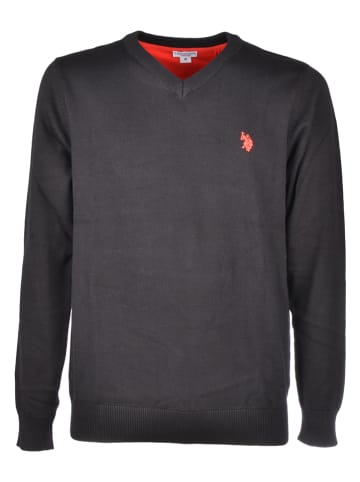 U.S. Polo Assn. Pullover in Schwarz