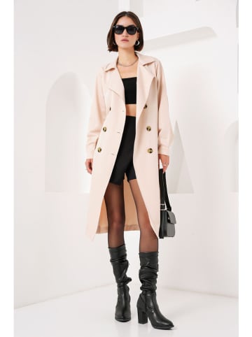 Happiness Istanbul Trenchcoat in Beige