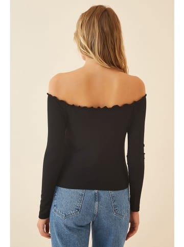 Happiness Istanbul Longsleeve in Schwarz