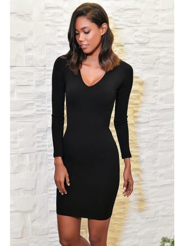 Trend Alaçatı Stili Kleid in Schwarz
