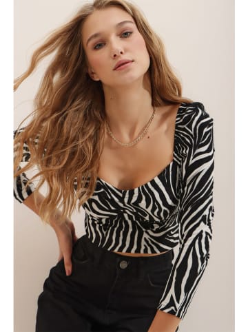 Happiness Istanbul Bluzka w kolorze czarnym