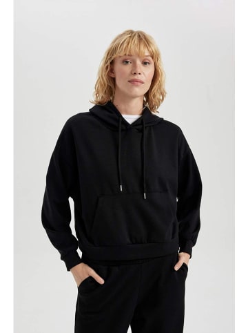 DeFacto Hoodie zwart