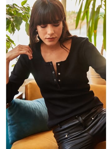 Olalook Longsleeve in Schwarz