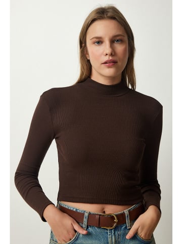 Happiness Istanbul Longsleeve in Braun