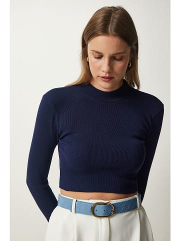 Happiness Istanbul Longsleeve in Dunkelblau