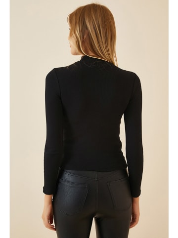 Happiness Istanbul Longsleeve in Schwarz