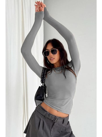 MADMEXT Koszulka w kolorze szarym