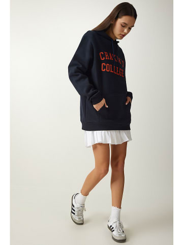 Happiness Istanbul Bluza w kolorze granatowym