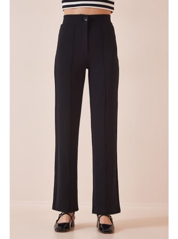 Happiness Istanbul Spodnie w kolorze czarnym