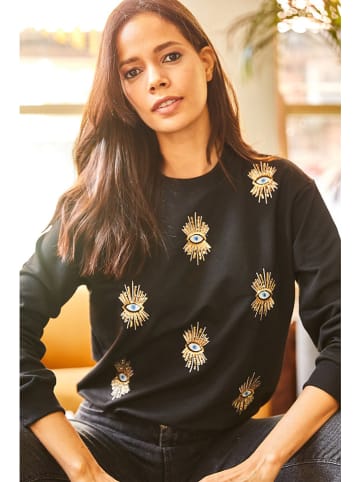 Olalook Bluza w kolorze czarnym