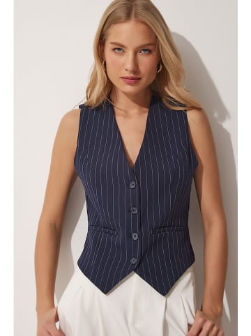 Happiness Istanbul Anzugsweste in Dunkelblau