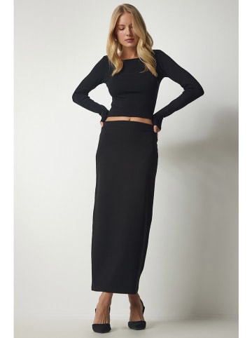 Happiness Istanbul Spódnica w kolorze czarnym