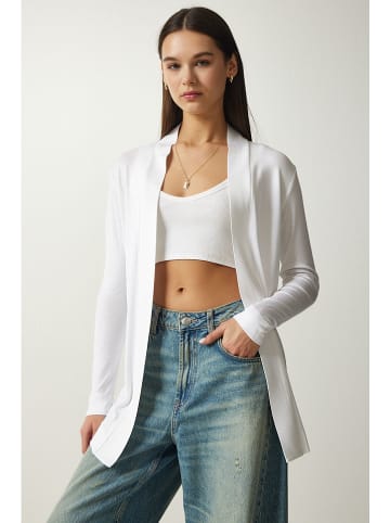 Happiness Istanbul Kardigan w kolorze kremowym