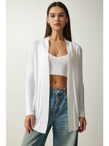 Happiness Istanbul Kardigan w kolorze kremowym