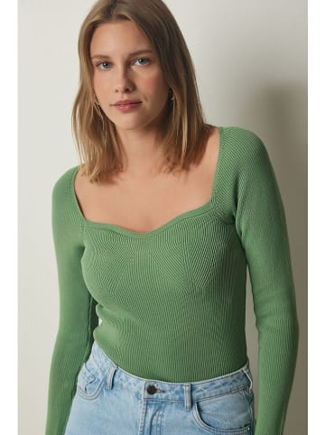 Happiness Istanbul Pullover in Grün