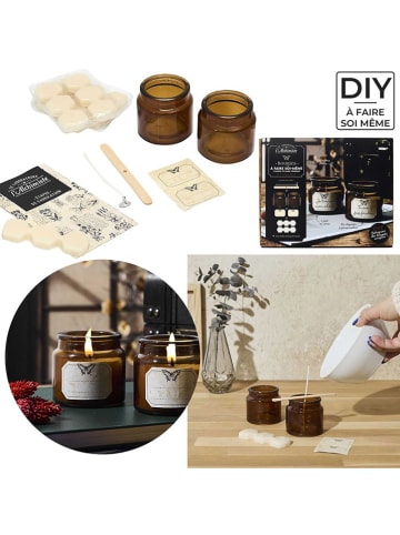 The Concept Factory DIY-Kerzenkit in Hellbraun - 2x 250 g